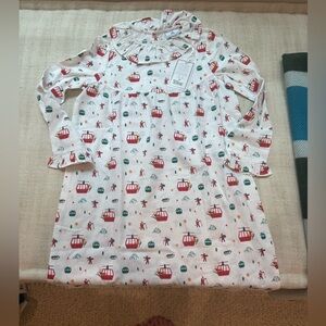 NWT Petite Plume Winter Print Nightgown, size 8